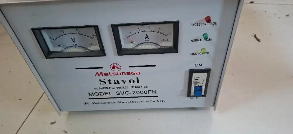 “Stavol Matsunaga SVC-2000FN 2000VA