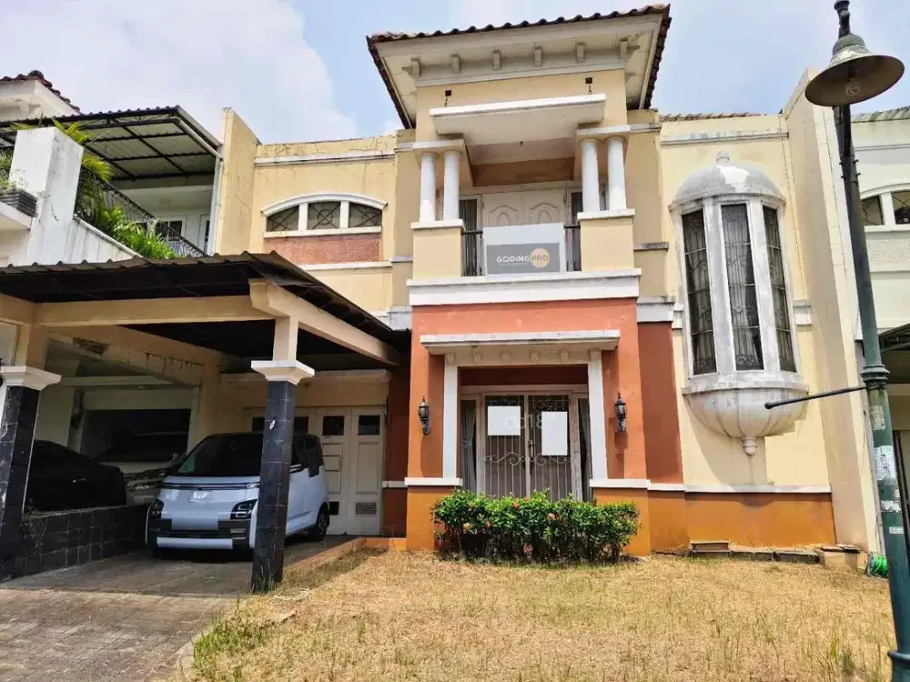 Dijual Rumah Hadap Utara Dua Lantai SHM di Raffleshills Cibubur Jakarta Timur