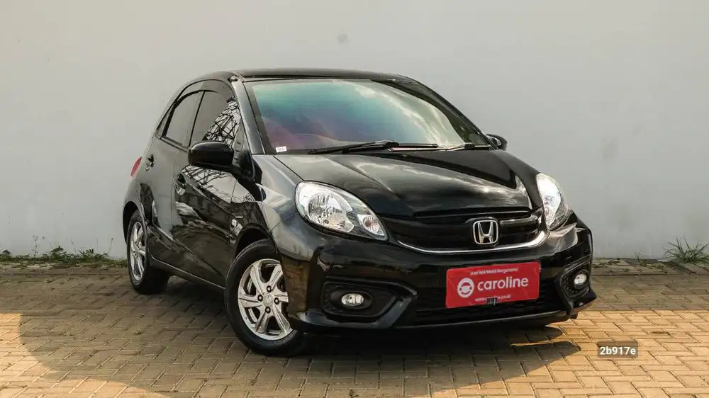 HONDA	BRIO E 1.2 MT 2018 HITAM -NEW FRESH STOCK - GARANSI 7G+ 1 TAHUN