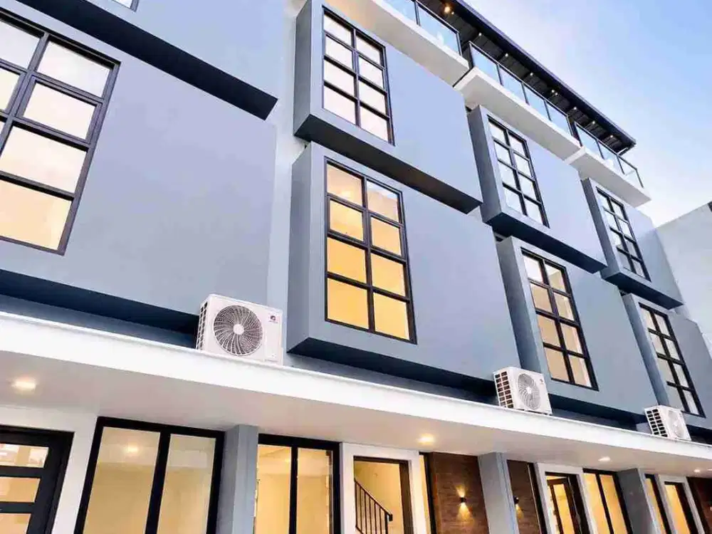 Dijual Rumah Baru Lokasi Dekat Meruya 4 Lantai