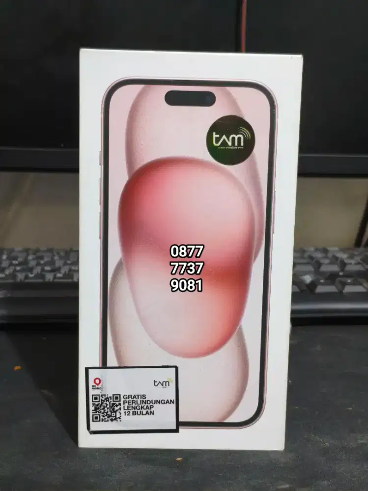 Brand New iPhone 15 128 GB Pink iBox Official BNIB Sealed