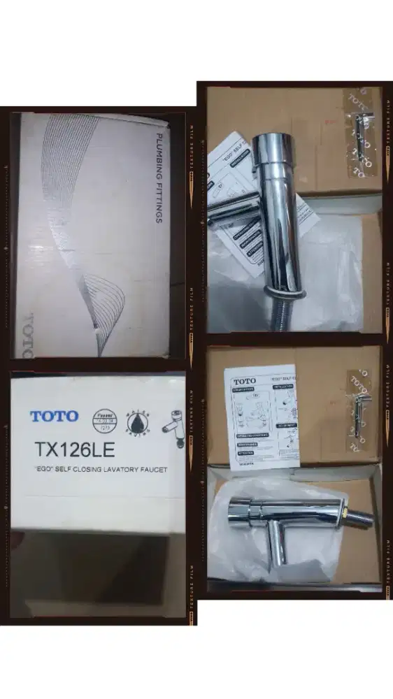 Kran Westafel push TOTO TX.126 LE