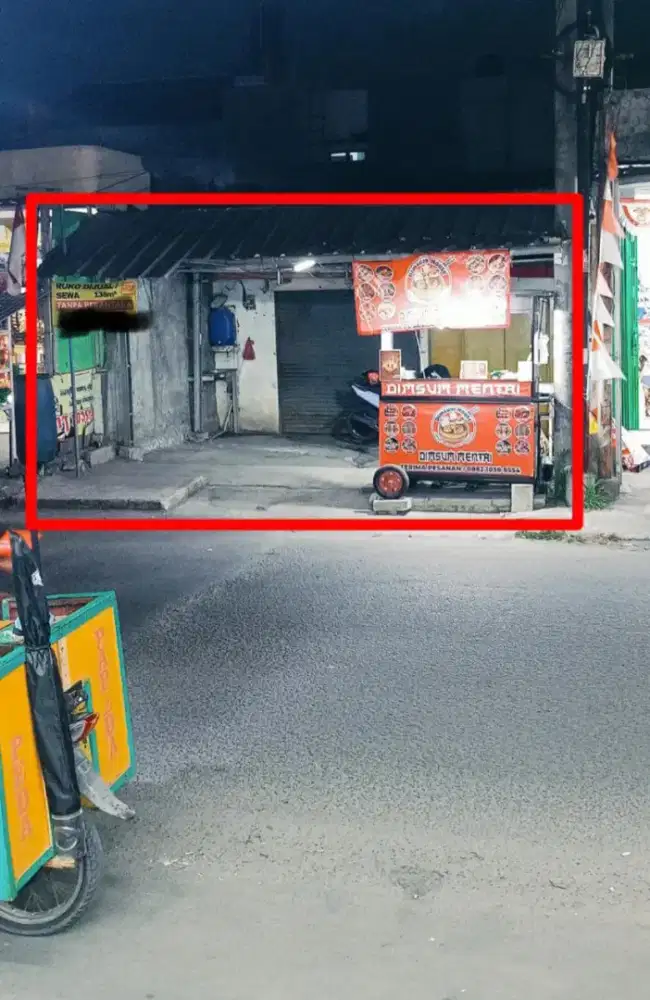 Di jual 1unit toko komersil. Lokasi strategis