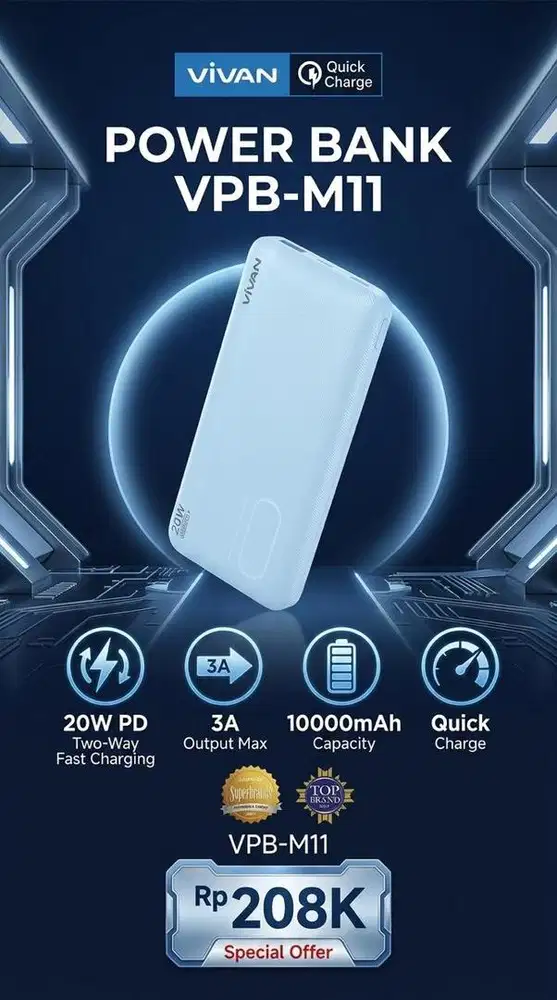 POWERBANK VIVAN M11