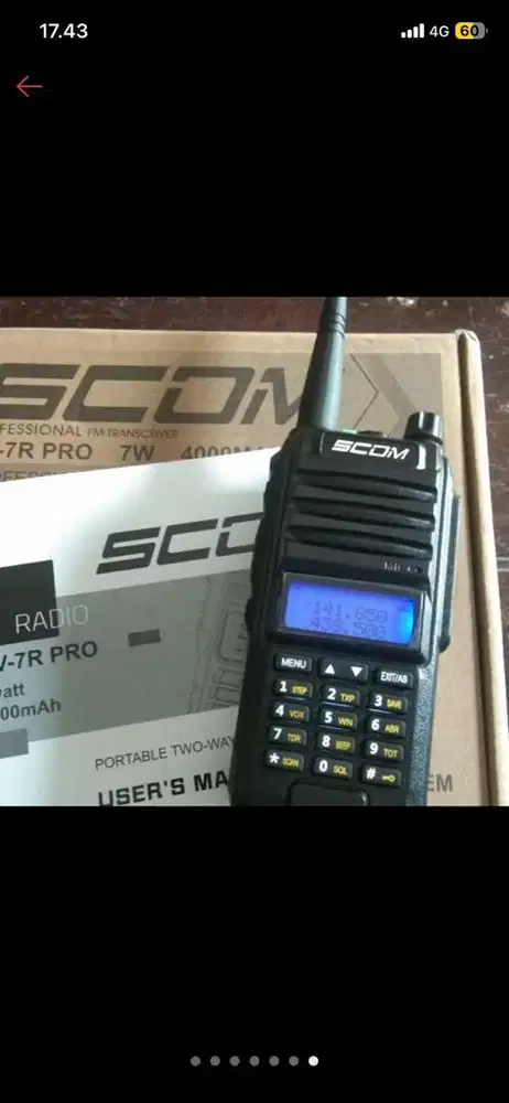 DIJUAL HT SCOM UV7R PRO
