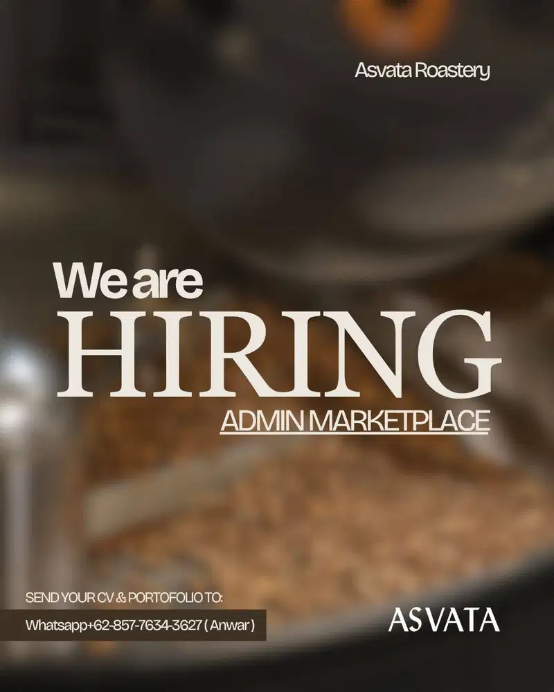 Lowongan Admin Marketplace / marketplace di Kebon Jeruk Jakarta Barat