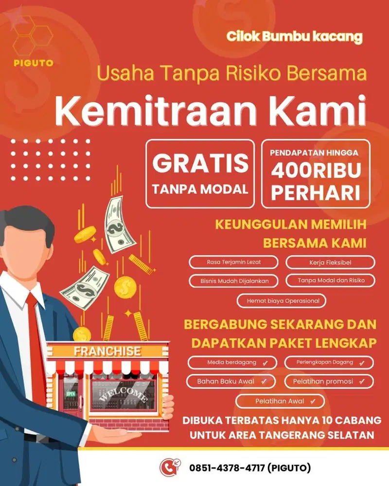 Lowongan kemitraan cilok bumbu kacang
