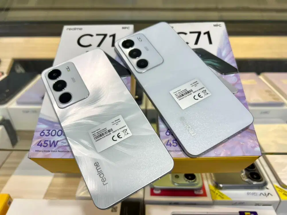 REALME C71  RAM 12/128GB lIKENEW FULSET BATERAI 6300MAH VOOC45W