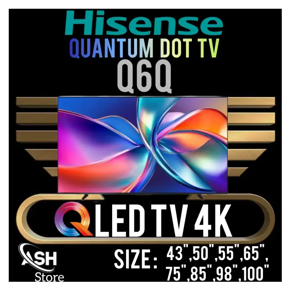 TV QLED 65 INC SMART  Vidaa TV Hisense