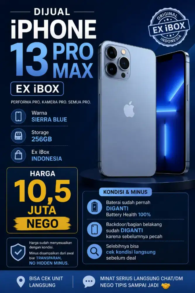 iPhone 13 Pro Max 256gb iBox