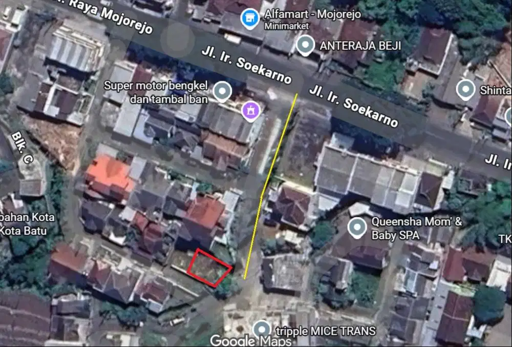 DIJUAL TANAH HOOK – LOKASI PREMIUM KOTA BATU