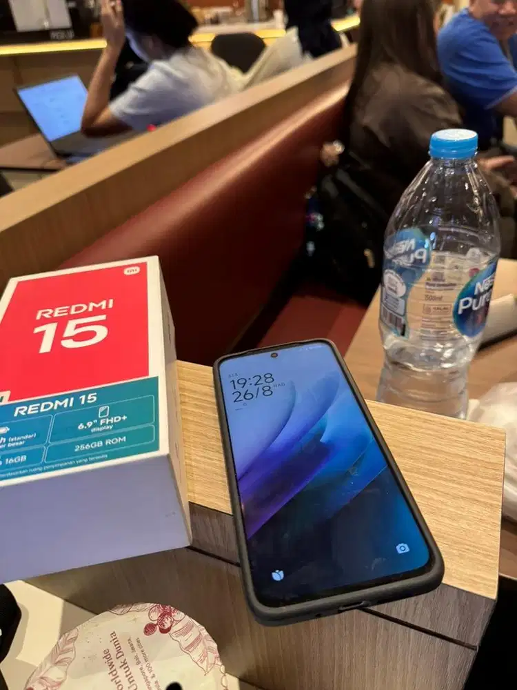 Redmi 15 8/256gb full baru sebulan