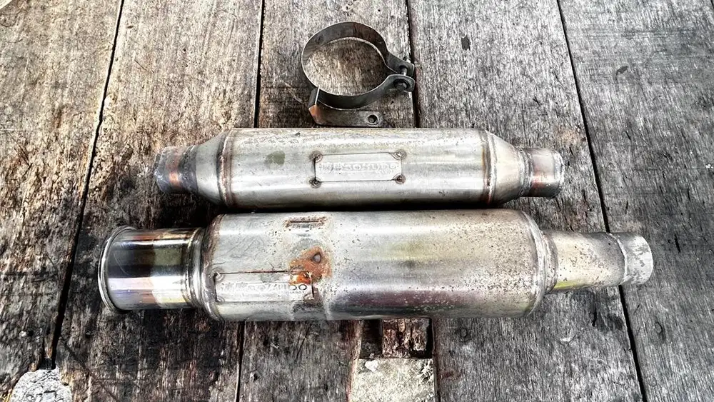 MUFFLER KNALPOT RACING dan RESONATOR SOKUDO