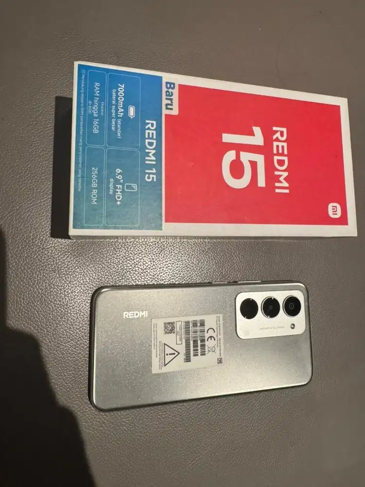 Redmi 15 8/256gb asli pakek banget