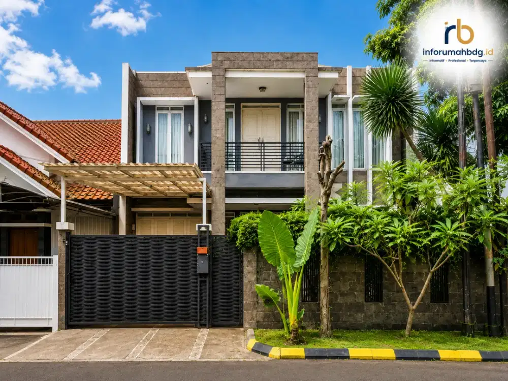 Turun Harga Rumah 2 Lantai Free Kitchen Set dan AC di Batununggal Indah Kota Bandung