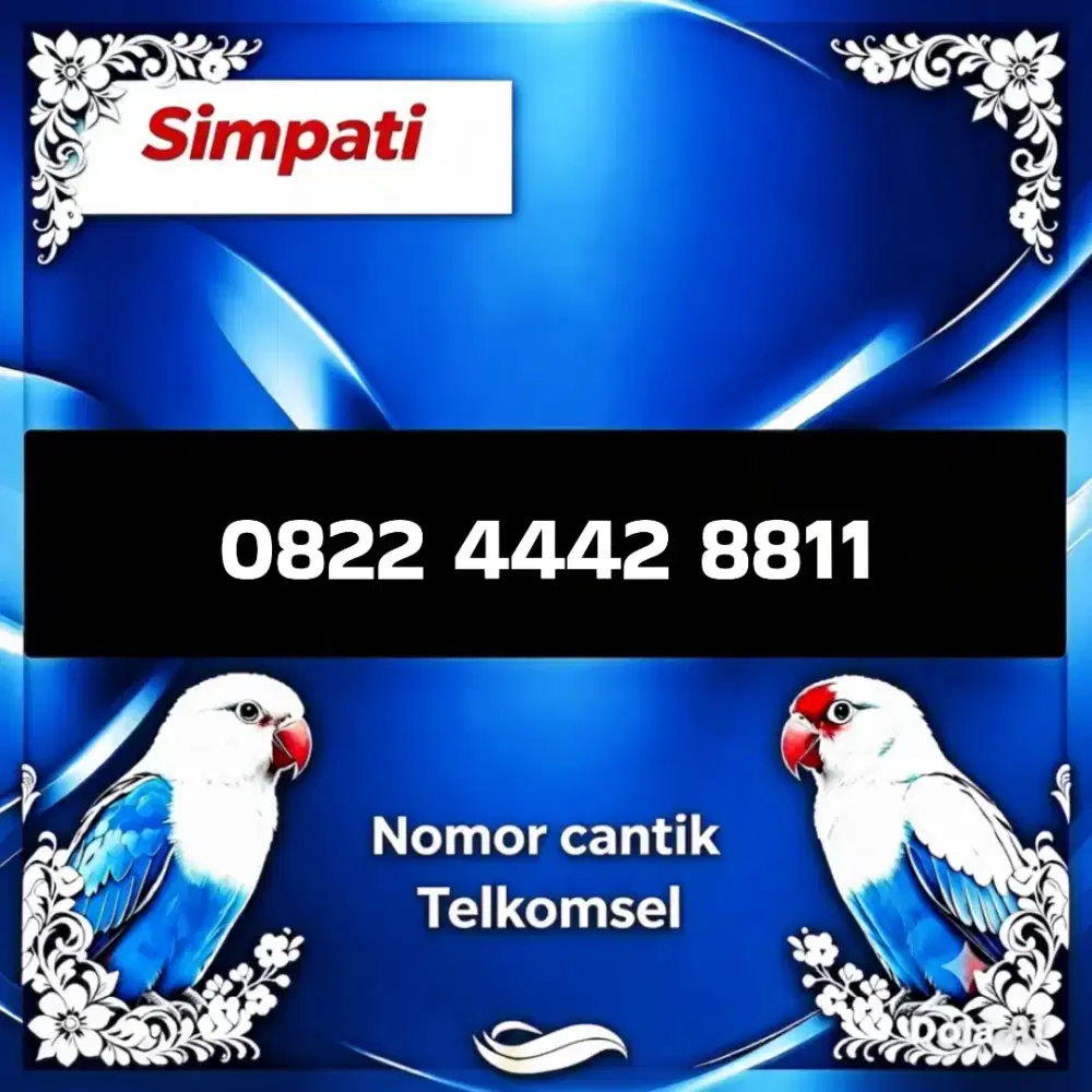 Nomor cantik simpati Telkomsel