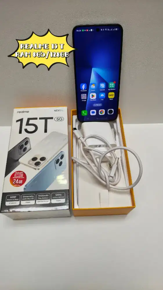 Dijual Realme 15 T Warna Suit Titanium

Ram 8GB/128 GB