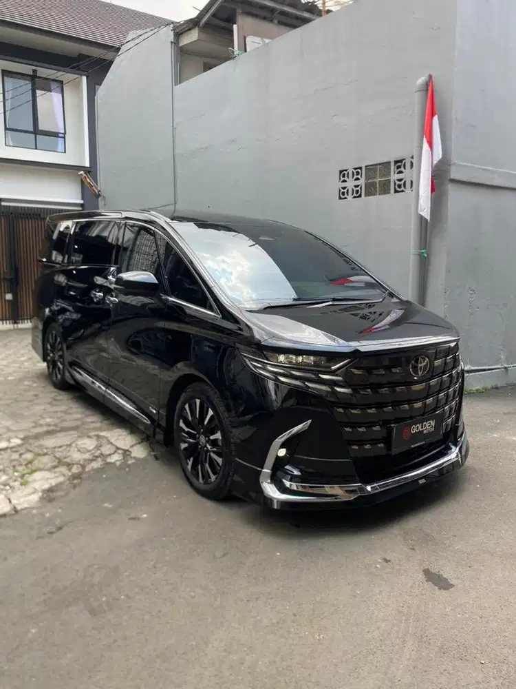 harga cash alphard modelista hybrid 1500km tahun 2024