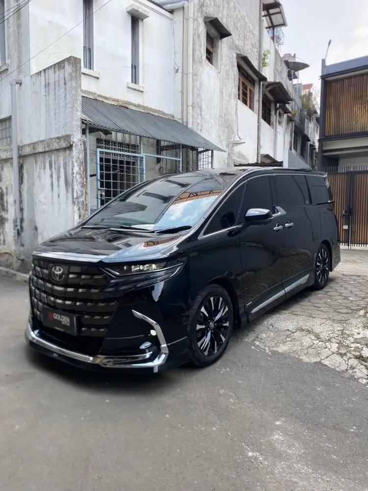 harga cash alphard modelista hybrid 1500km tahun 2024