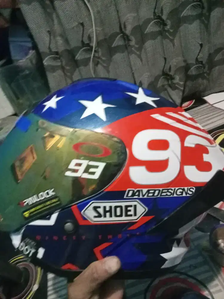 Helm js armor captain America marq marquez