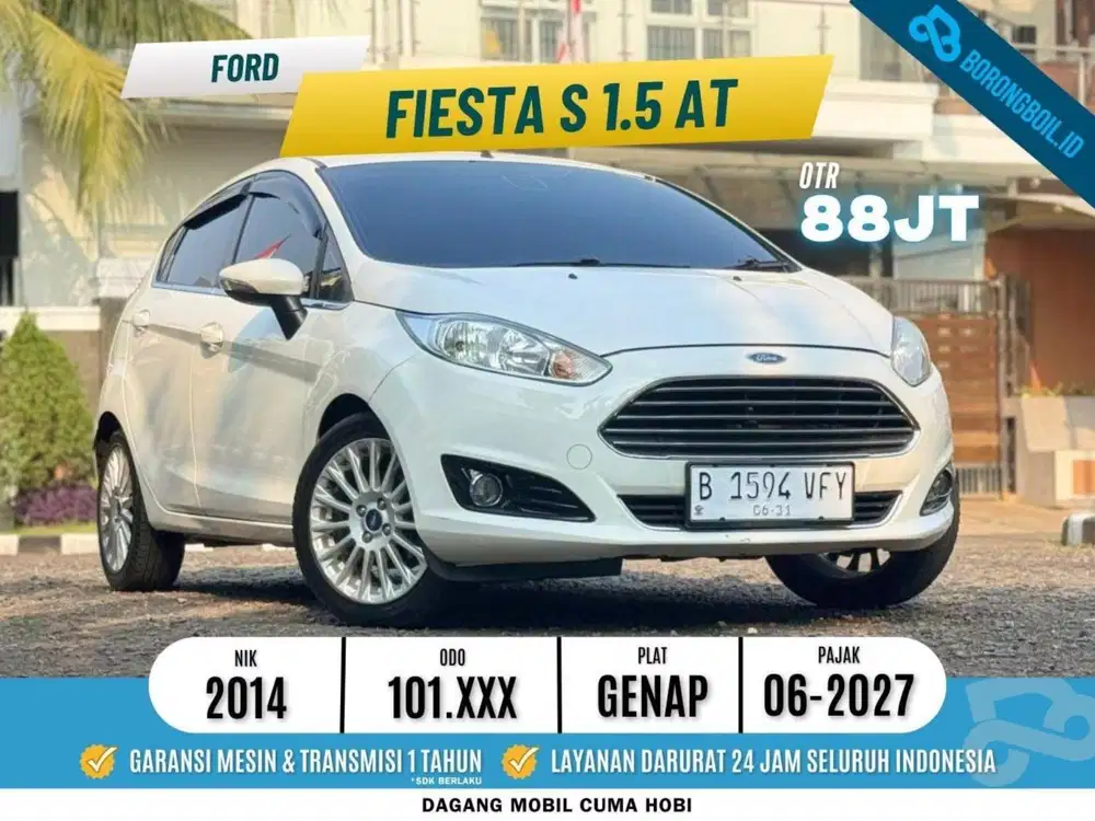 Ford Fiesta 1.5 S at 2014 Putih