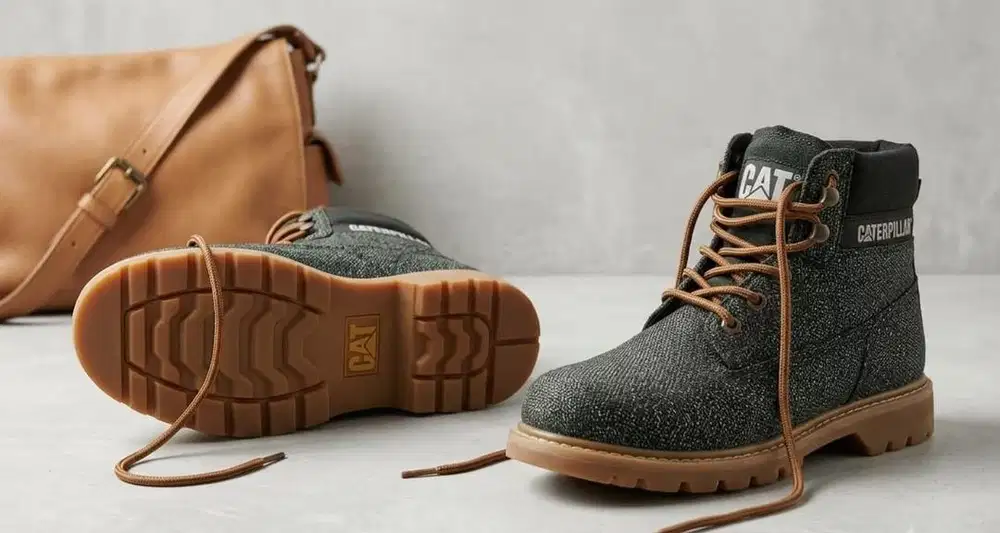 Sepatu Boots Wanita Caterpillar (CAT) Bekas - Ukuran 37 - Gaya