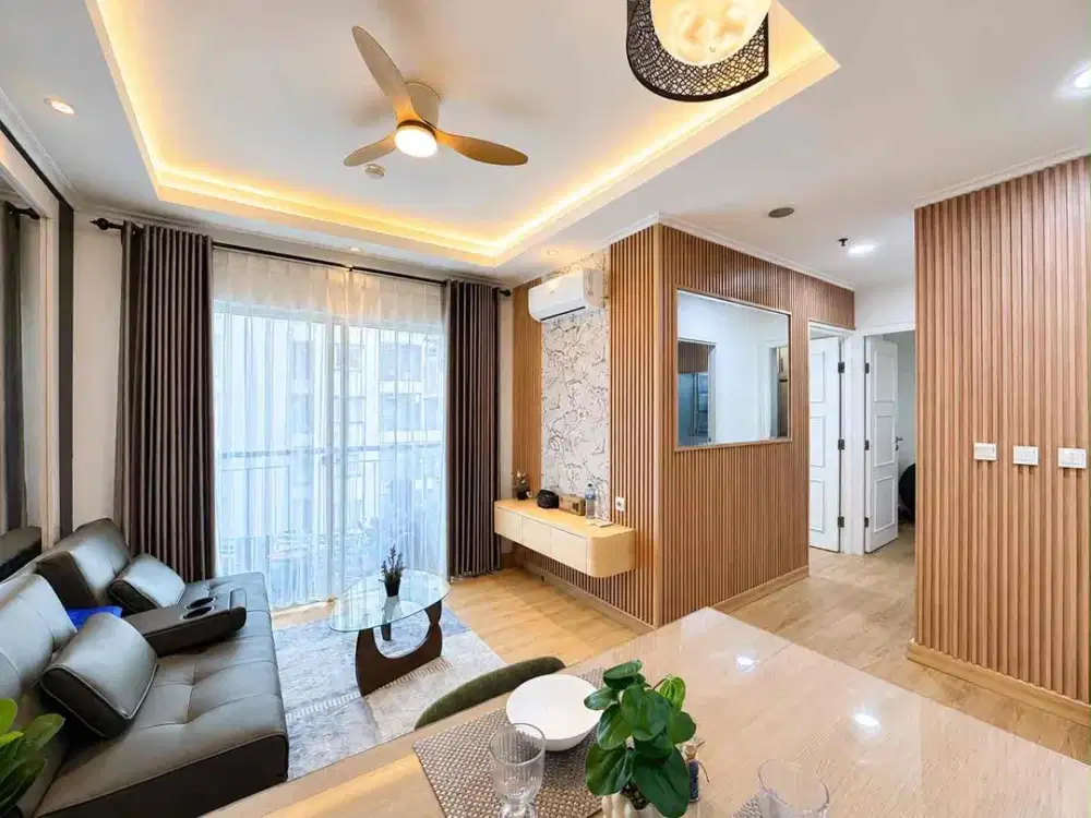 dijual apartemen city home MOI Full furnish Baru 2 Kamar