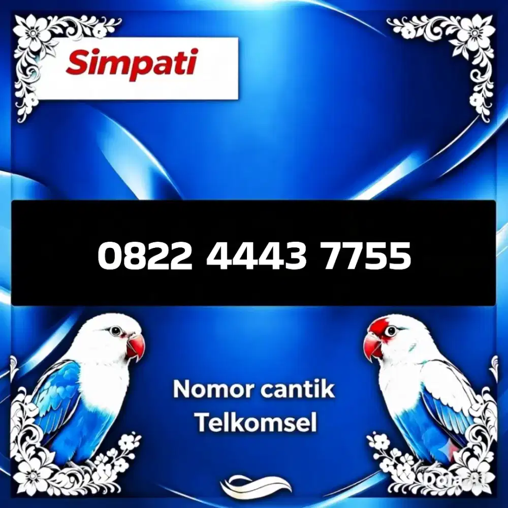 Nomor cantik simpati Telkomsel super