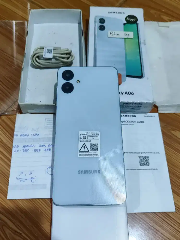 Samsung Galaxy A06 4+4/64 Hp Dus Kabel