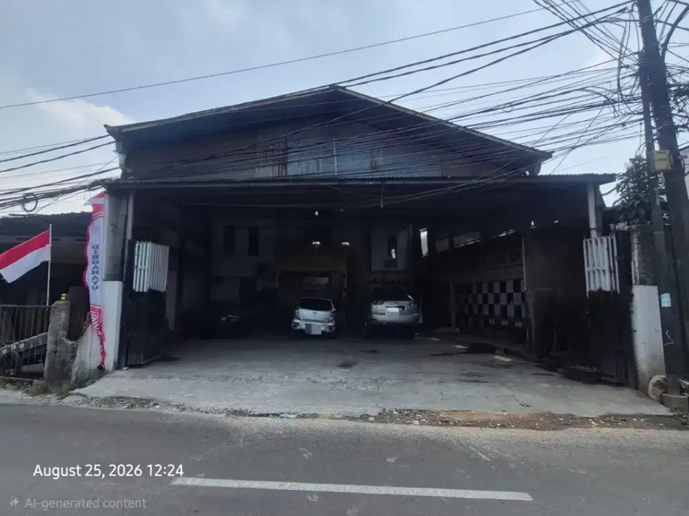 DISEWAKAN / DIJUAL GUDANG DI PULOGEBANG CAKUNG JAKARTA TIMUR