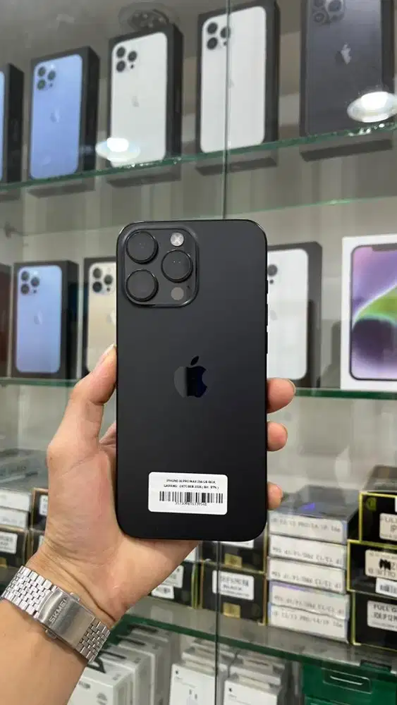 Iphone 16 Pro max 256 GB Ibox, Garansi Aktif - Oktober 2026