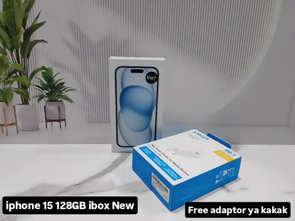 iphone 15 128GB ibox garansi resmi.New_baru