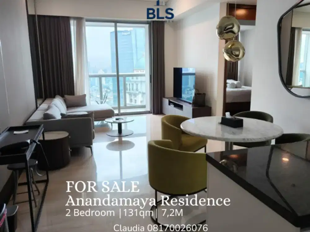 FOR SALE Apartment Anandamaya Residence 2BR