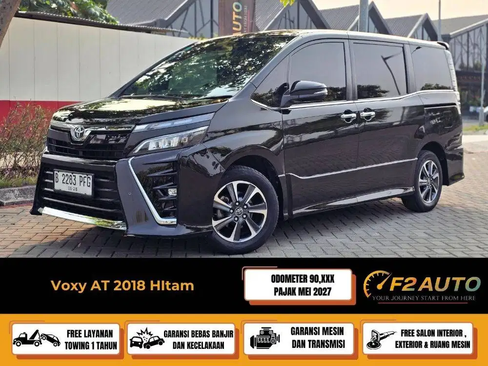Toyota Voxy AT 2018 Hitam
