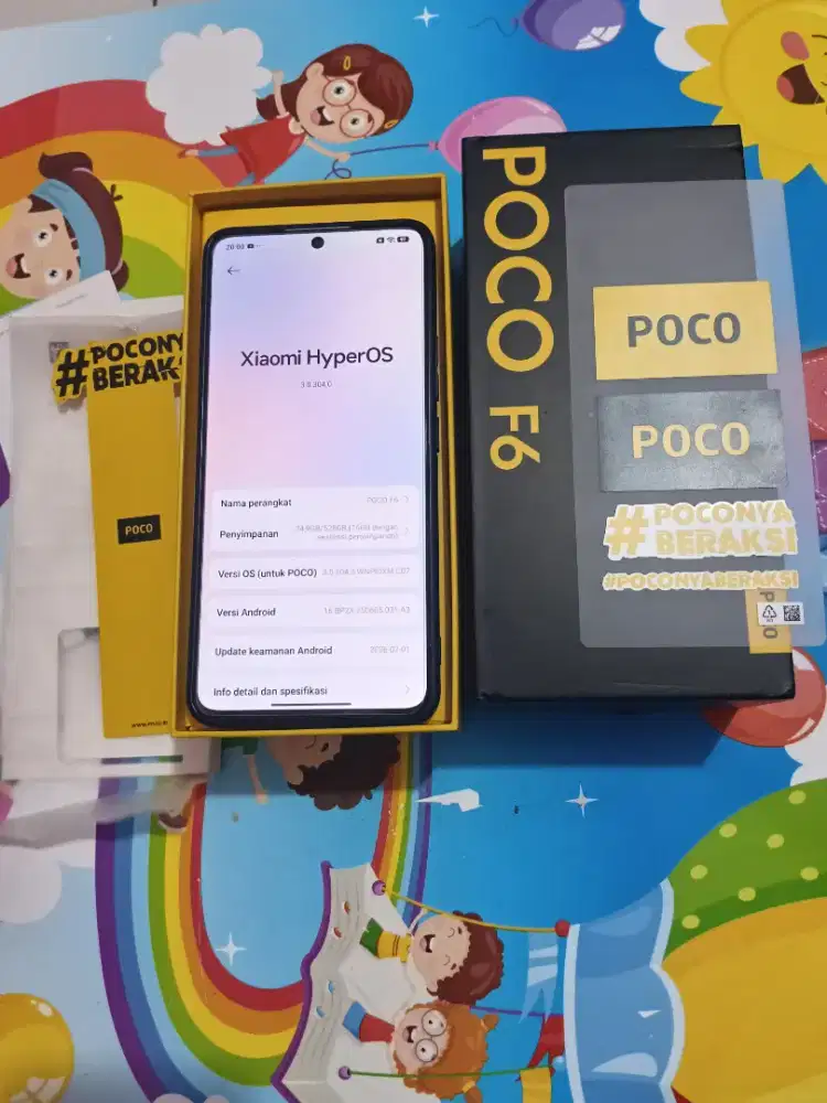 Poco F6 12/512 original