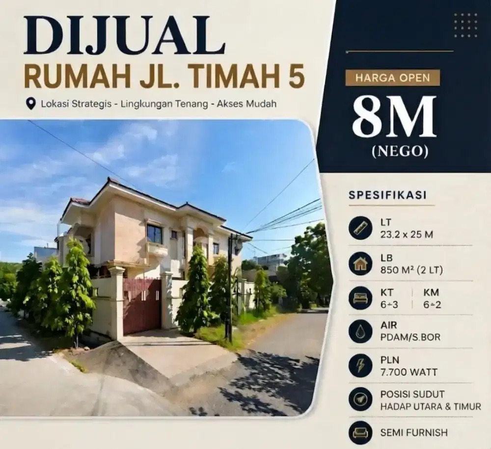 Rumah Jl. Timah V