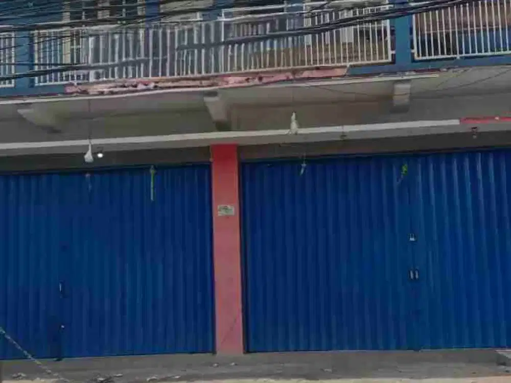 Ruko 2 unit 2 lantai disewakan di pinggir jalan Bintara Bekasi Barat Jawa Barat