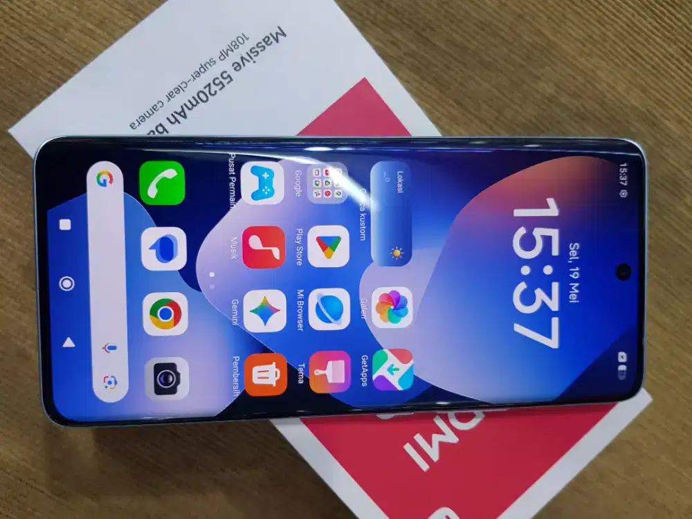 Redmi note 15 5G ram 8/256 mulus komplit