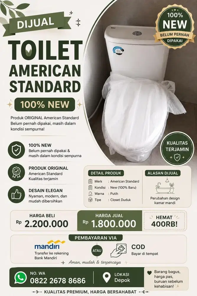 American Standard New Model