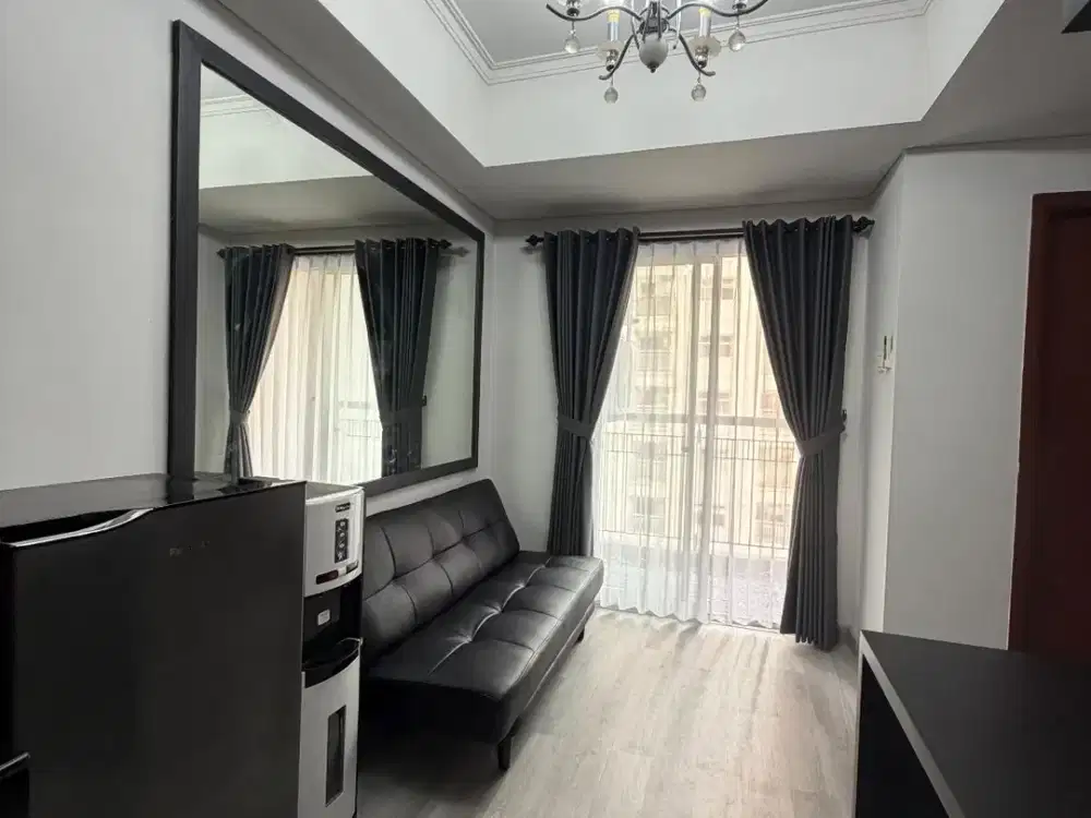1Bed room furnish baru, parkit SIAP HUNI Apt.Royal mediterania garden Tanjung duren
