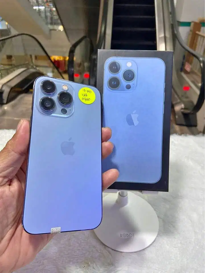 Second IPHONE 13 PRO 128gb Sierra Blue IBOX Mantapp