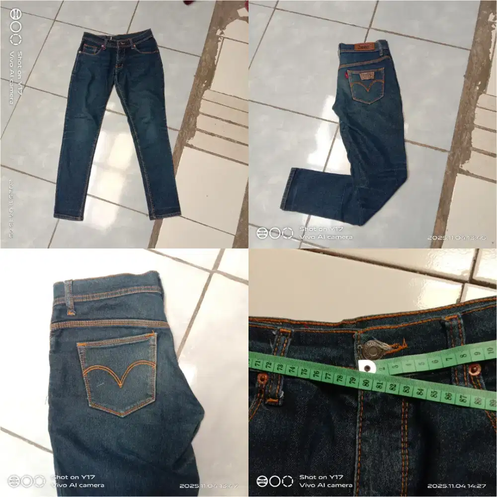Pahami deskripsi Celana Pria Levi's size 31
