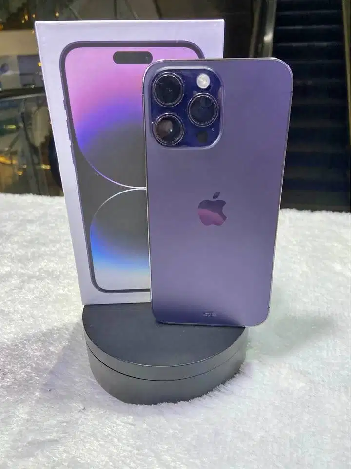 Second IPHONE 14 PROMAX 256gb Deep Purple IBOX Welljoss