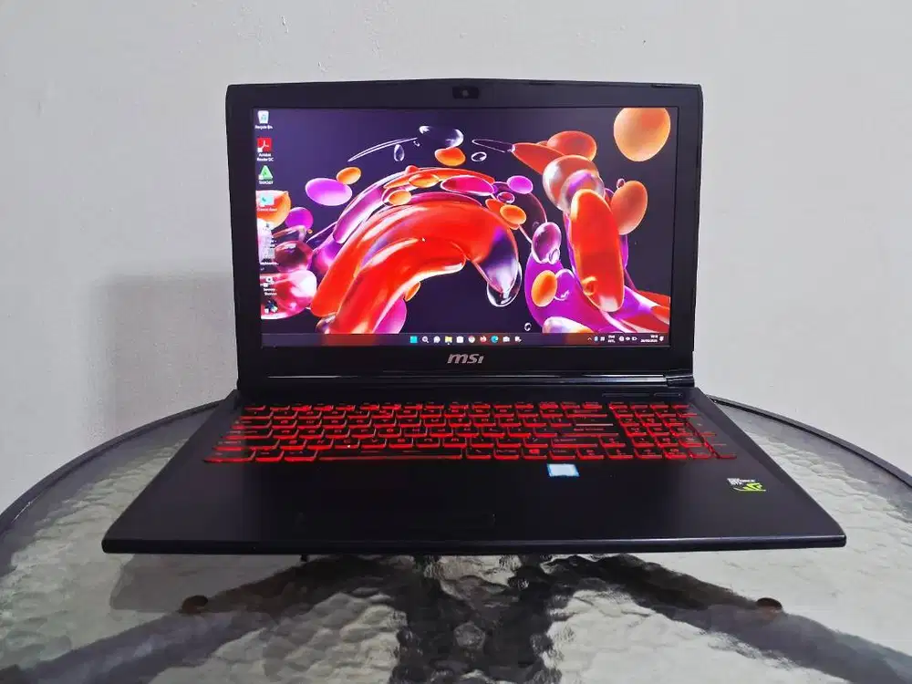 MSI i7 7700HQ 16GB 1TB Nvidia GTX1060 Win ORI Laptop GamDis BerGaransi