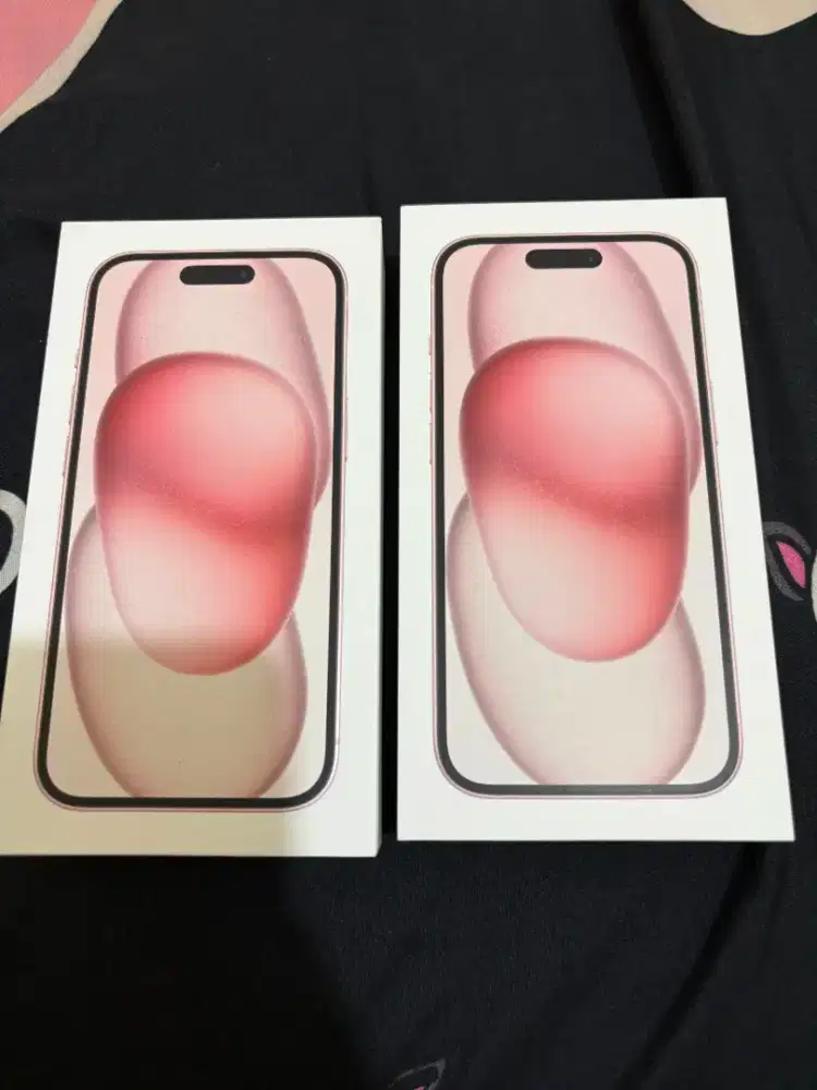 Jual IPhone 15 basic 128 GB 2 Unit