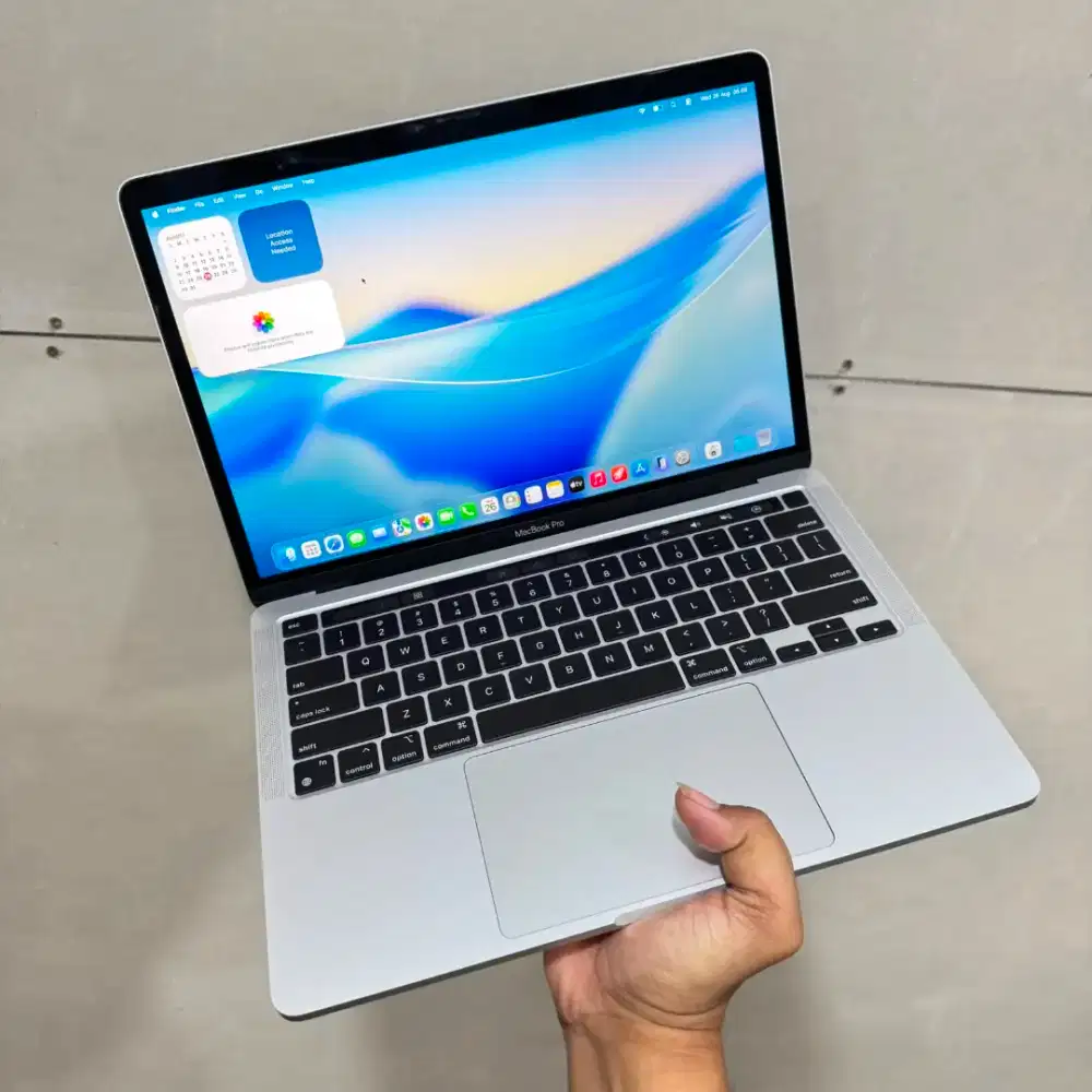 Macbook pro m1 2020 layar 13 inch ram 16gb ssd 256gb siap pakai