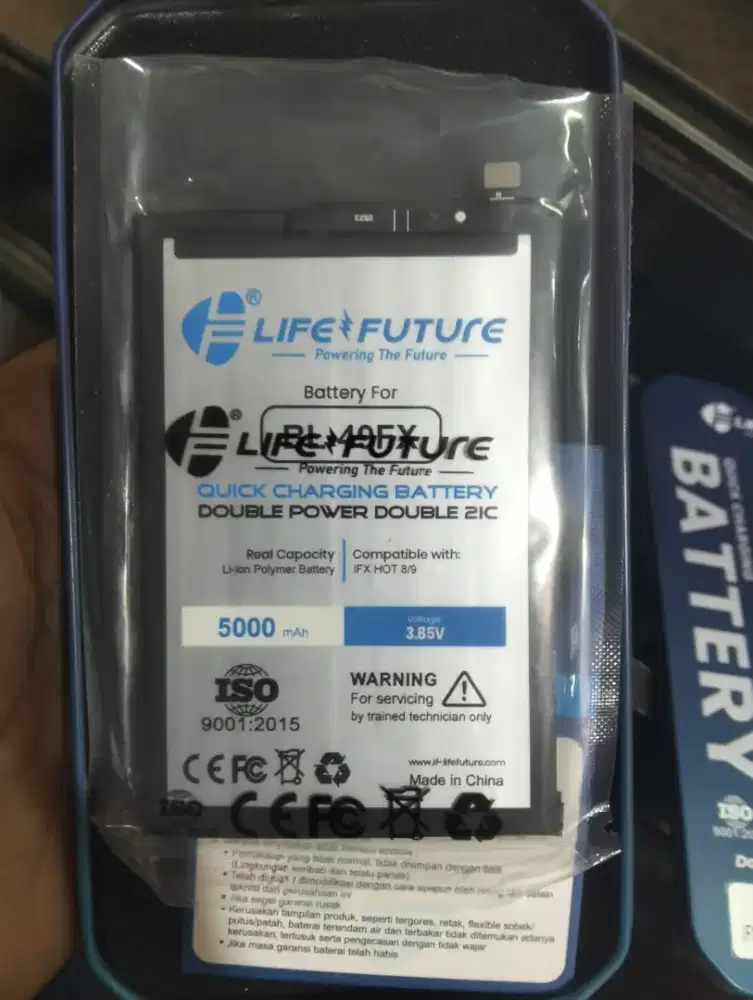 Jual battray infinix hote 8/ smat 5 BLP-49fx