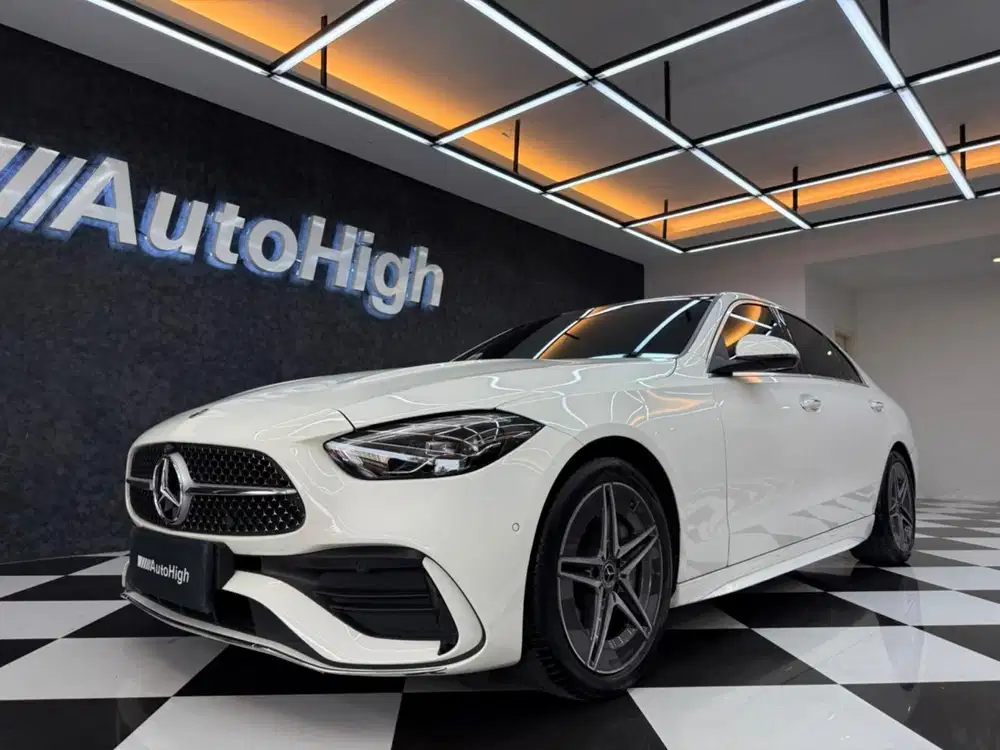 DP10% [Km16.000] C300 AMG 2023 White Reg 2024 #AUTOHIGH