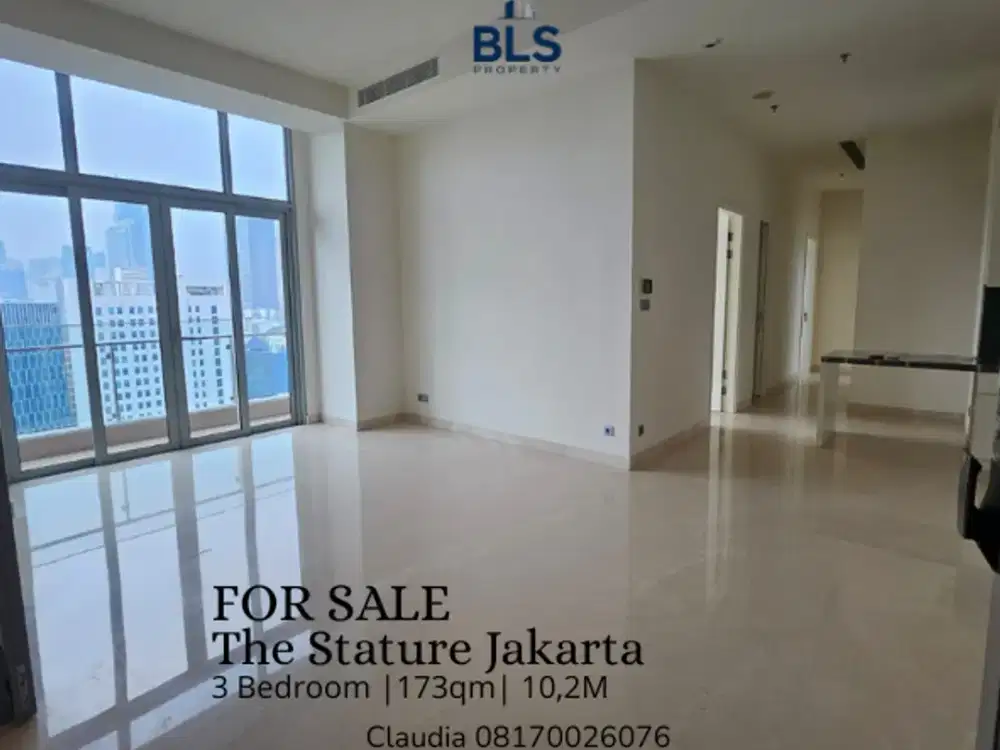 FOR SALE Apartment The Stature Jakarta 3BR
