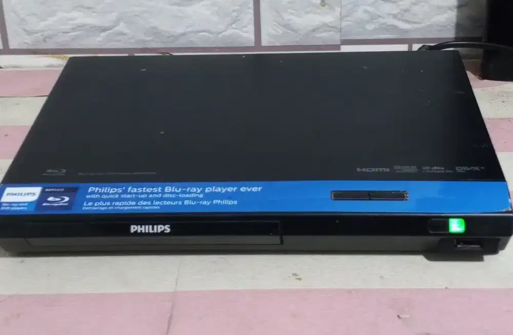 Dijual MURMER DVD Player Philips Fastest Blue Ray BDP2510 Remote